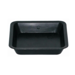 SOUCOUPE CARRE NOIRE - 18.9 x 18.9 cm ( 5.5L et 7L )