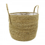 CACHE-POT EN JONC "ISHAN" -...
