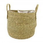 CACHE-POT EN JONC "SATYA" -...