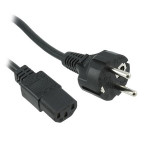 CORDON SECTEUR 2P+T IEC - 3*1mm - 1.5 M - FEMELLE
