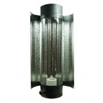 REFLECTEUR COOLTUBE PK® BLACK 400mm - Ø125 mm - Avec ailettes