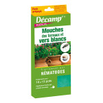NEMATODES CONTRE LES VERS BLANCS OU MOUCHES DES TERREAUX 10-12 POTS