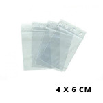 CARTON SACHET ZIP 4 x 6 cm ---- X 1000