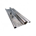 MYLAR ULTRA ARGENT 36mu-  ROULEAU 100M L 125 cm