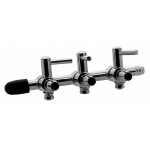 DIVISEUR D'AIR MANIFOLD ACIER 3 SORTIES 4/6mm