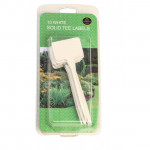 LOT DE 10 ETIQUETTES BLANCHES