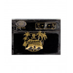 PACK DE 50 SACHET ZIP METALISE/NOIR 15x20cm - QNUBU 
