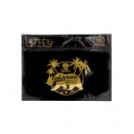 PACK DE 50 SACHET ZIP METALISE/NOIR 30.5x23cm - QNUBU 
