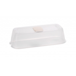BOQUBE COUVERCLE S Transparent - crème - 28x12x8cm
