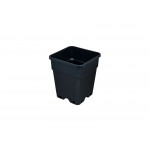 POT CARRE NOIR 5L - 18x18x22cm