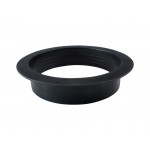 FLANGE MURALE PVC NOIRE Ø350mm