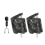 Pack de 2 Ventilateurs -...