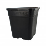 POT CARRE NOIR 21 x 21 x 24...